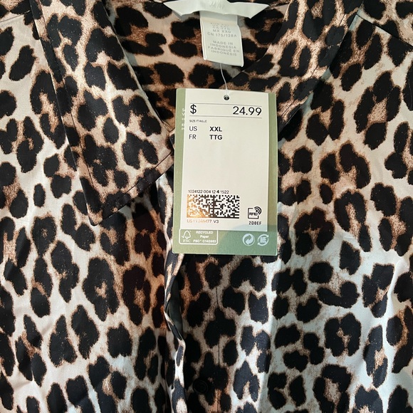 BNWT h&m leopard tunic - Picture 4 of 5